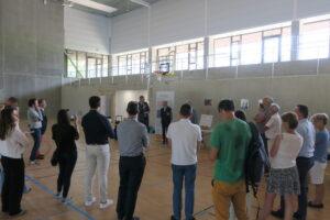 Inauguration de la centrale PV installée sur la toiture de l'extension du Gymnase de Saint-Jorioz
